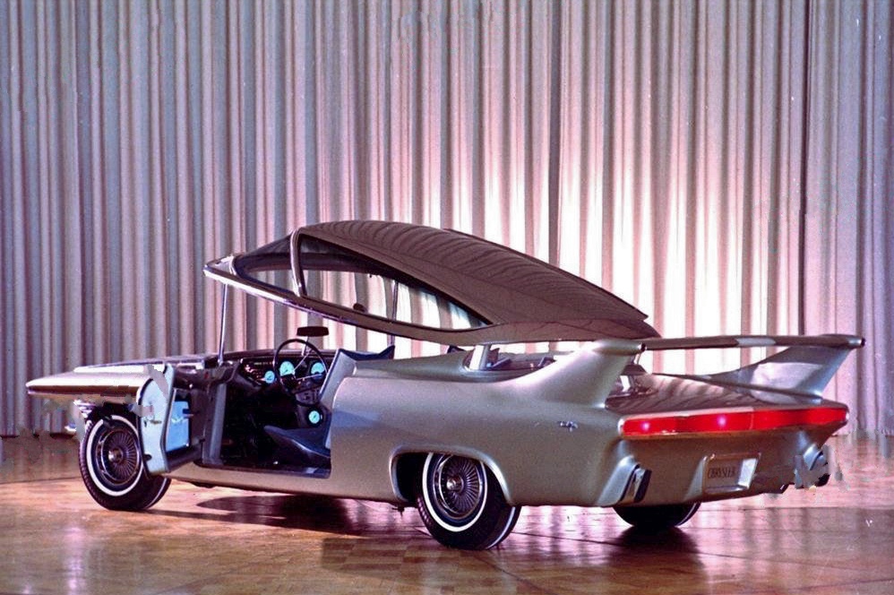 1961 Chrysler TurboFlite Concept Press Launch Photo